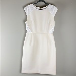 J. Crew pique eyelet dress